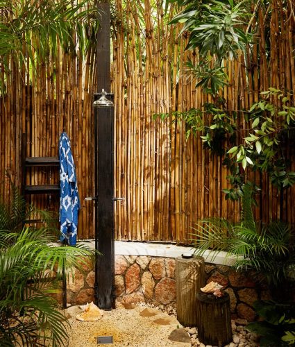 outdoor shower